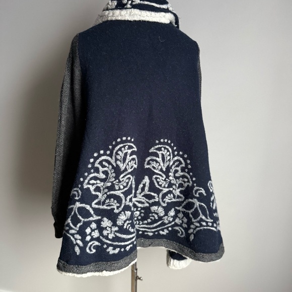 Anthropologie Sleeping on Snow First Snow cardigan size large - Picture 3 of 7